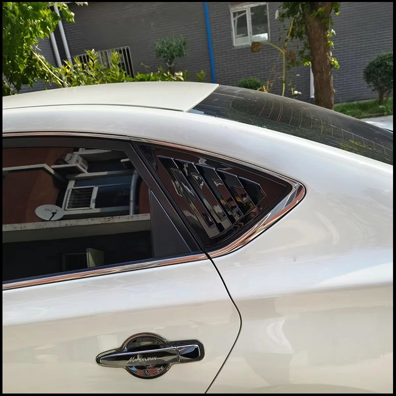 Cubierta Decorativa para Ventana Triangular Trasera de Nissan Sentra Sedán 2012-2019, Accesorios para Auto