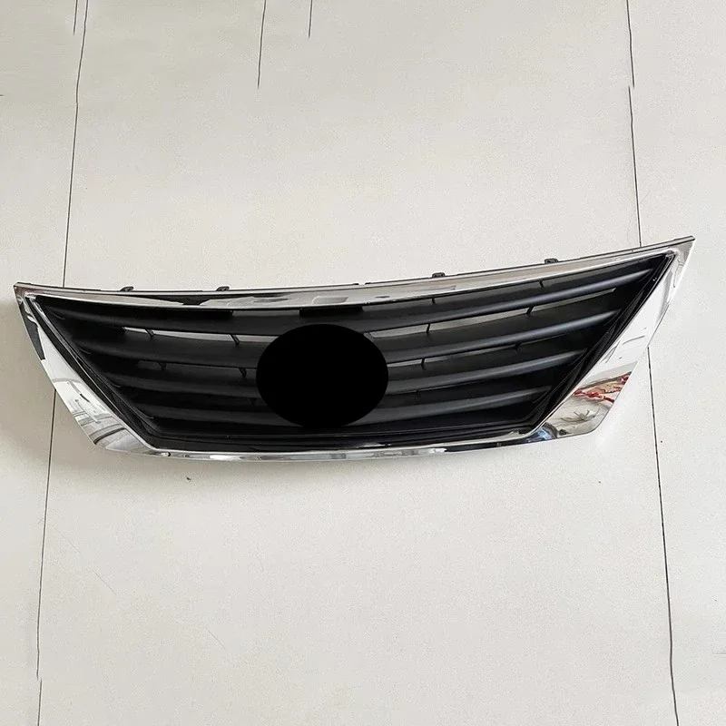 

CustomizedFor Nissan Versa Sunny 2005-2017 Modified Chrome Grille Bumper Net Radiator Grill Car AccessoriesCustomized