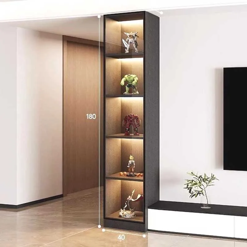 Luxury Wooden Living Room Cabinets Shelves Librero Storage Space Saving Living Room Cabinets Locker Gabinete Home Furniture