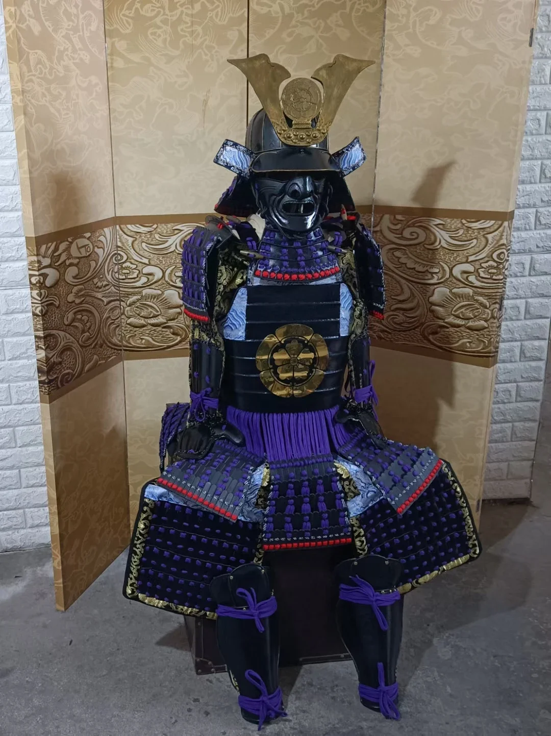 Armor Samurai Jepang keren, Cosplay film Oda Nobunaga panggung, biaya kinerja, Armor asli, Armor Jepang