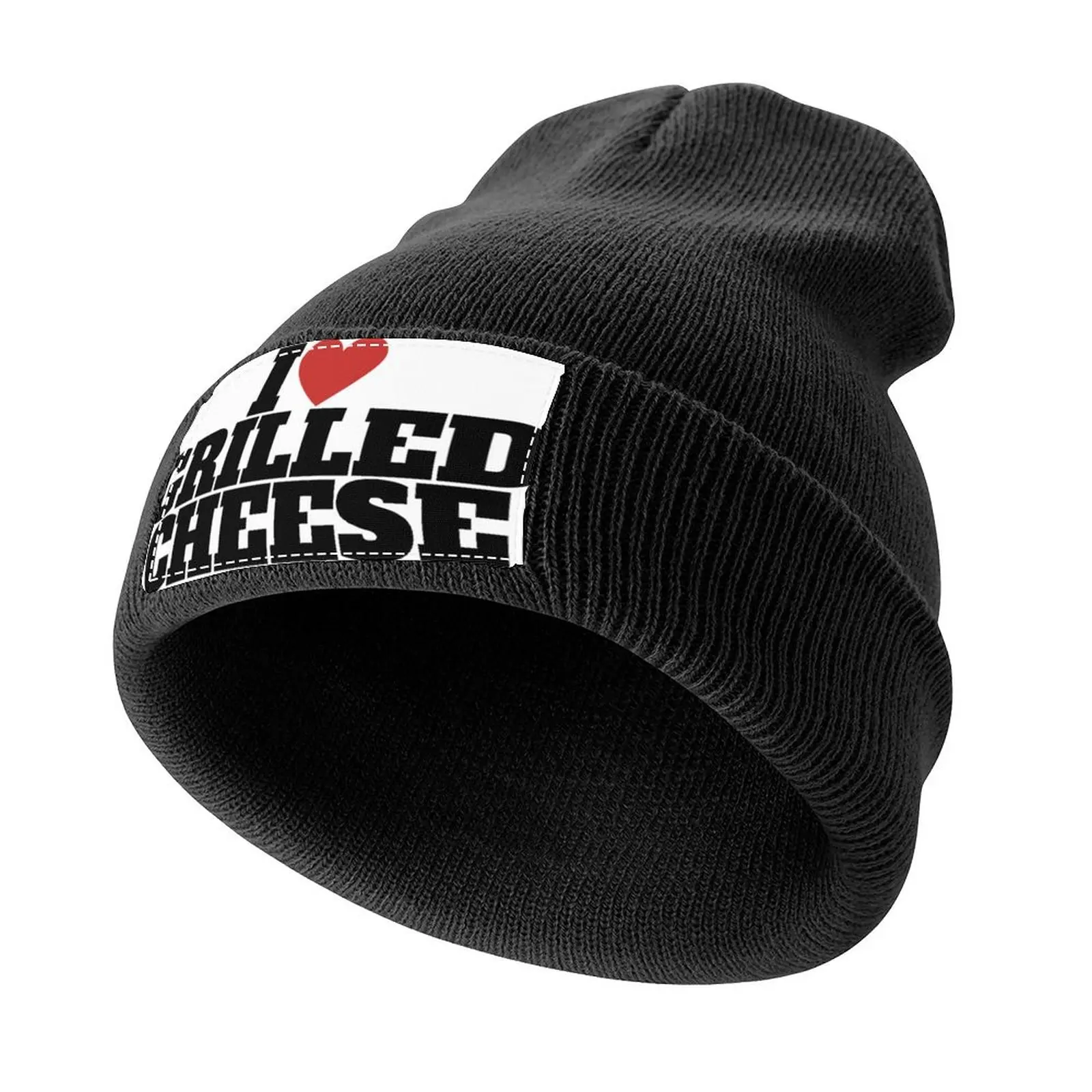 I Love Grilled Cheese Knitted Cap Military Tactical Cap birthday For Man Women's