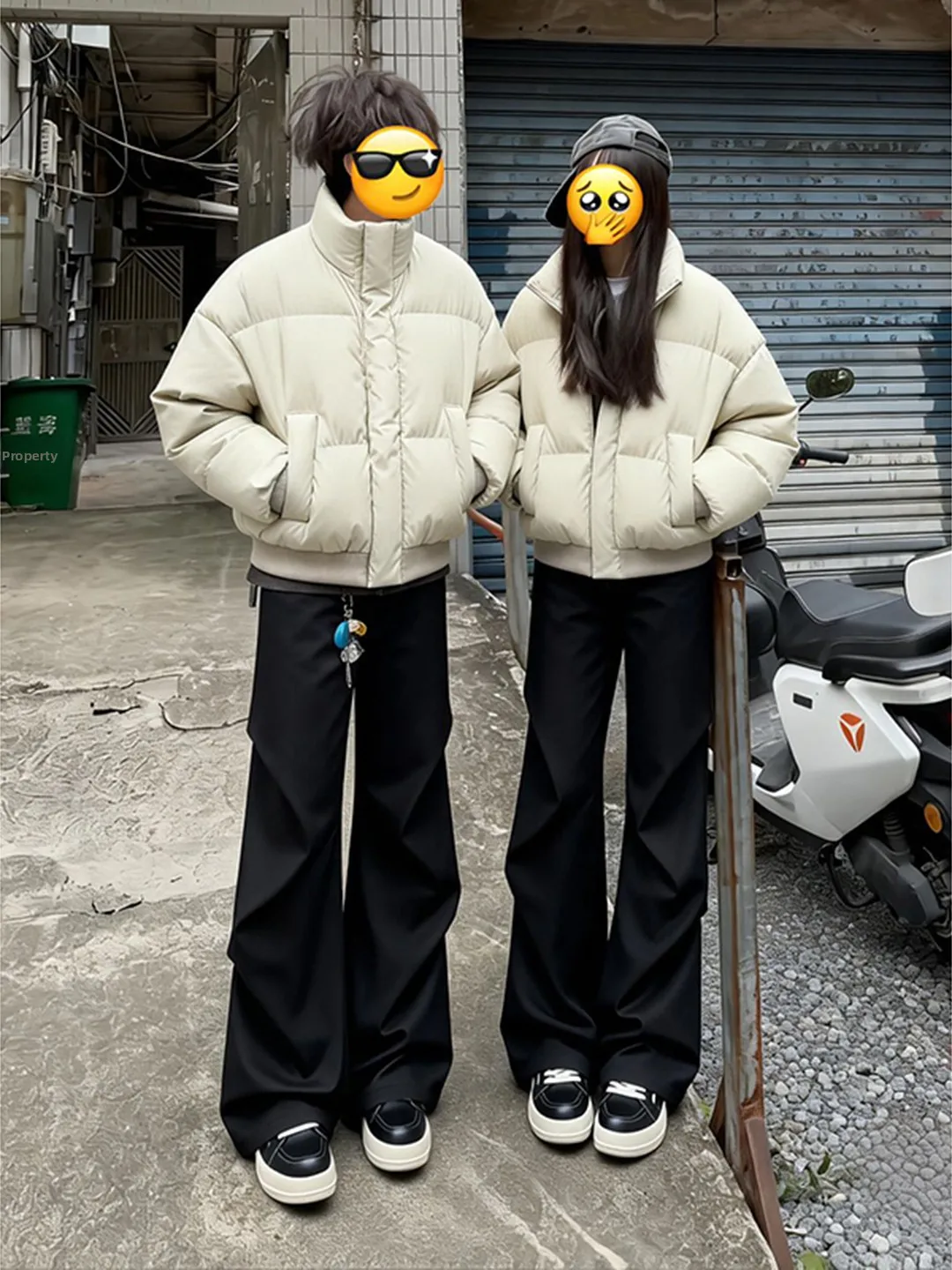 

Мужские брюки Bla Fce с плиссировкой и широкими штанинами, осенне-зимние, в корейском стиле, свободные, с высокой талией, широкие штанины