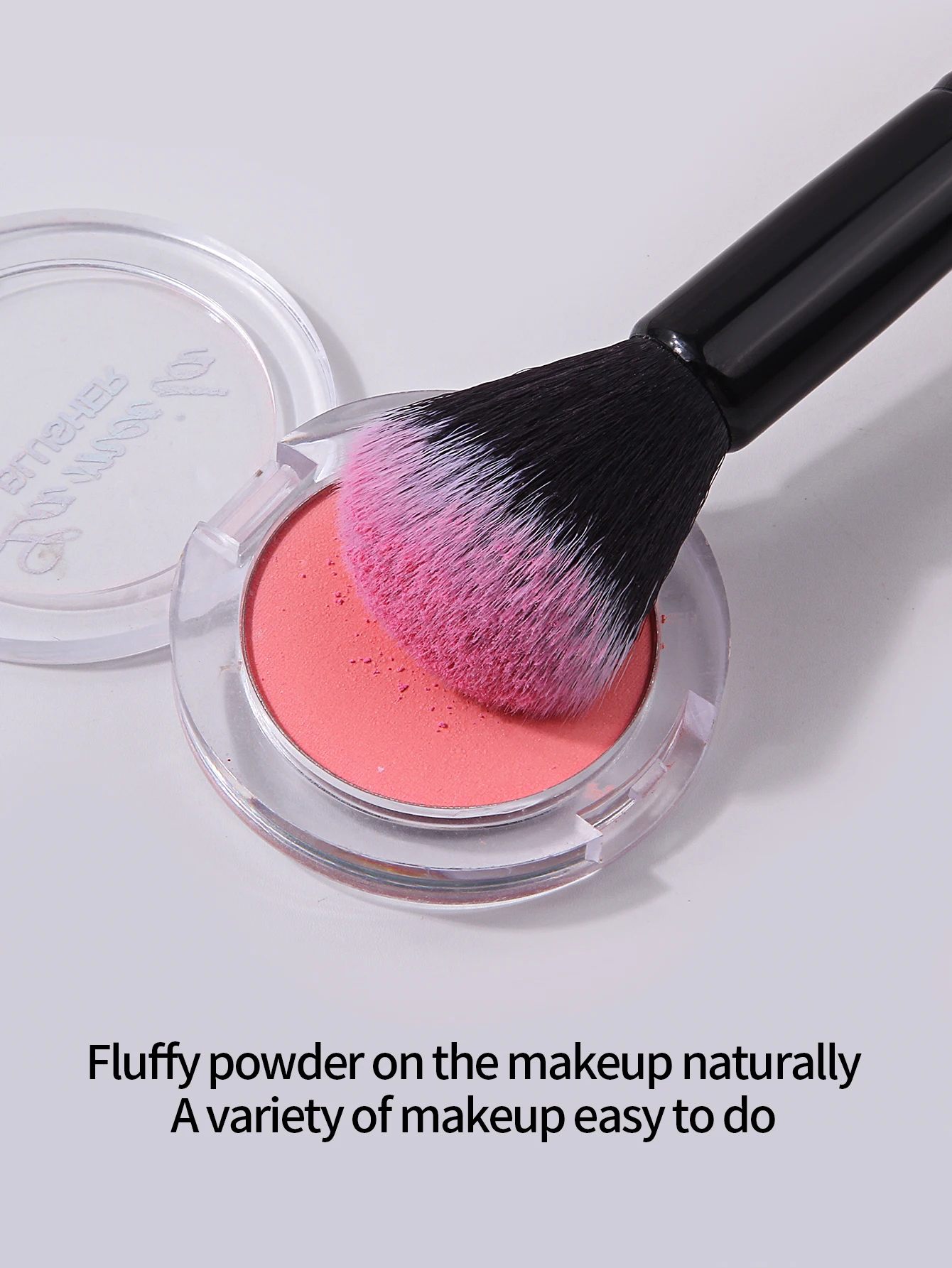 1 Stuks Contour Borstel Gezicht Contour Instelling Poeder Beeldhouwen Borstel Hoge Kwaliteit Taps Toelopende Markeerstift Contour Poeder Make-Up Tool