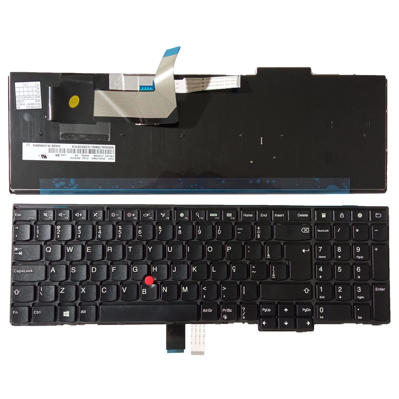 New for lenovo IBM Thinkpad E540 T540 E531 L540 W540 W541 T550 W550 BR Brazi keyboard