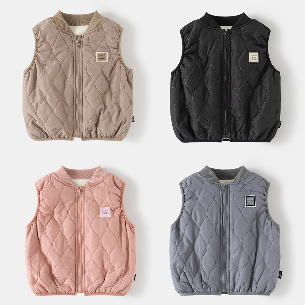 Boys Down Vest Autu… - image