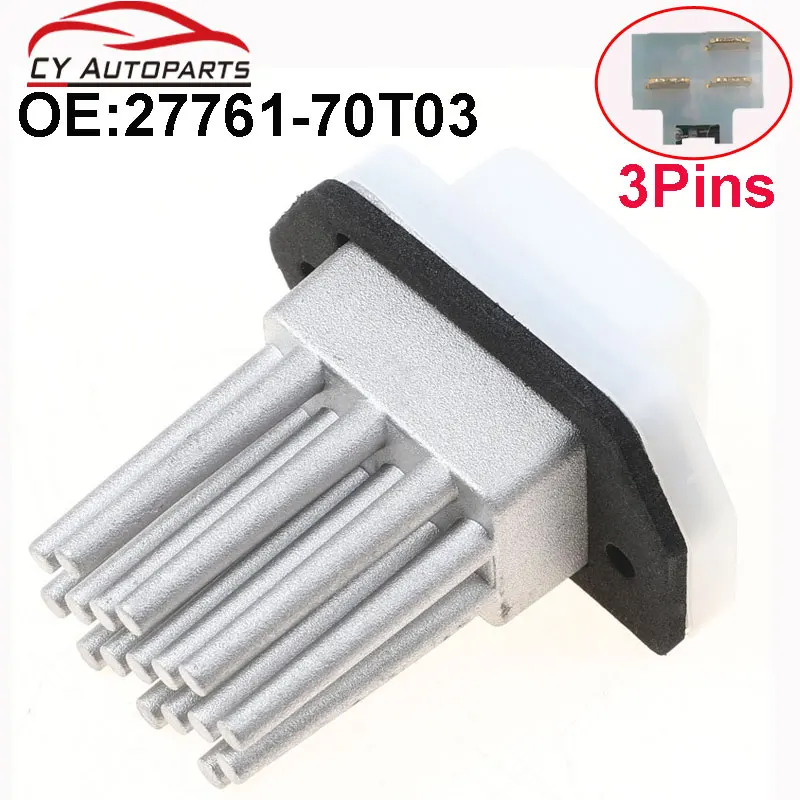 New Blower Motor Resistor For Nissan Sentra Control Accessory 27761-70T03 27150-ED70A 27761-AV600/27226-70T03