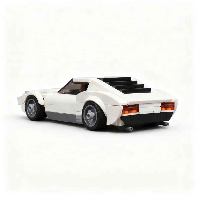 327pcs MOC Lambo Miura City Champions Model Building Blocks Christmas Gift Construction Toy Assemble Display Art DIY Creative