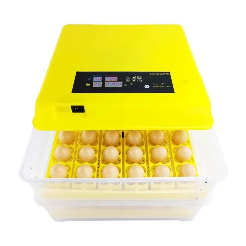 HT-72 Full-Automatic Price Incubator 72 Eggs Capacity solar powered egg incubator hatchery Egg Hen