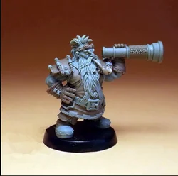 model kit resin kit Avatars of War 38mm Dwarf Commander