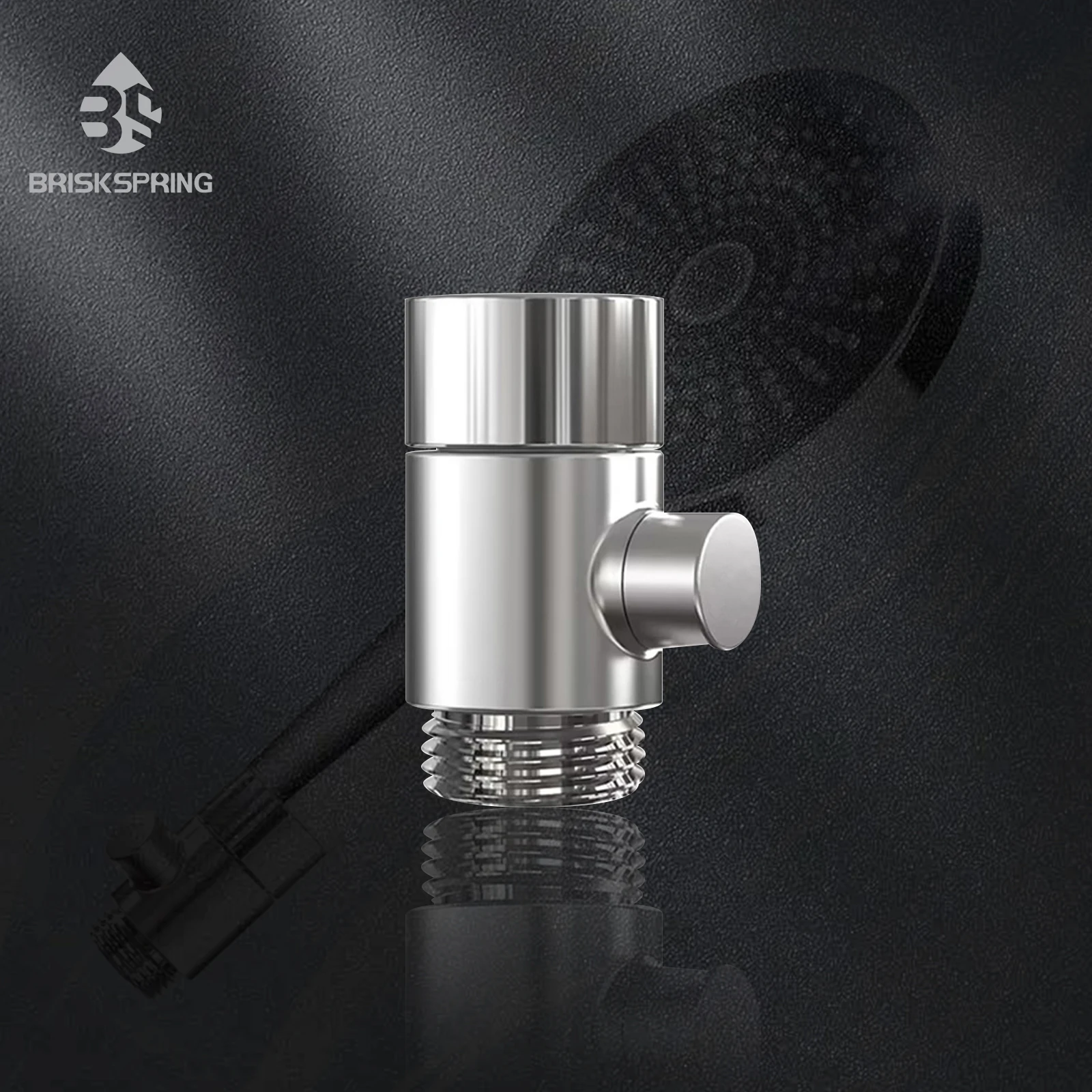 

BriskSpring Micro Nano Bubble Generator G1/2 Shower Filter Deep cleaning Shower Purifier Improve Hair Skin Bathroom Accessories