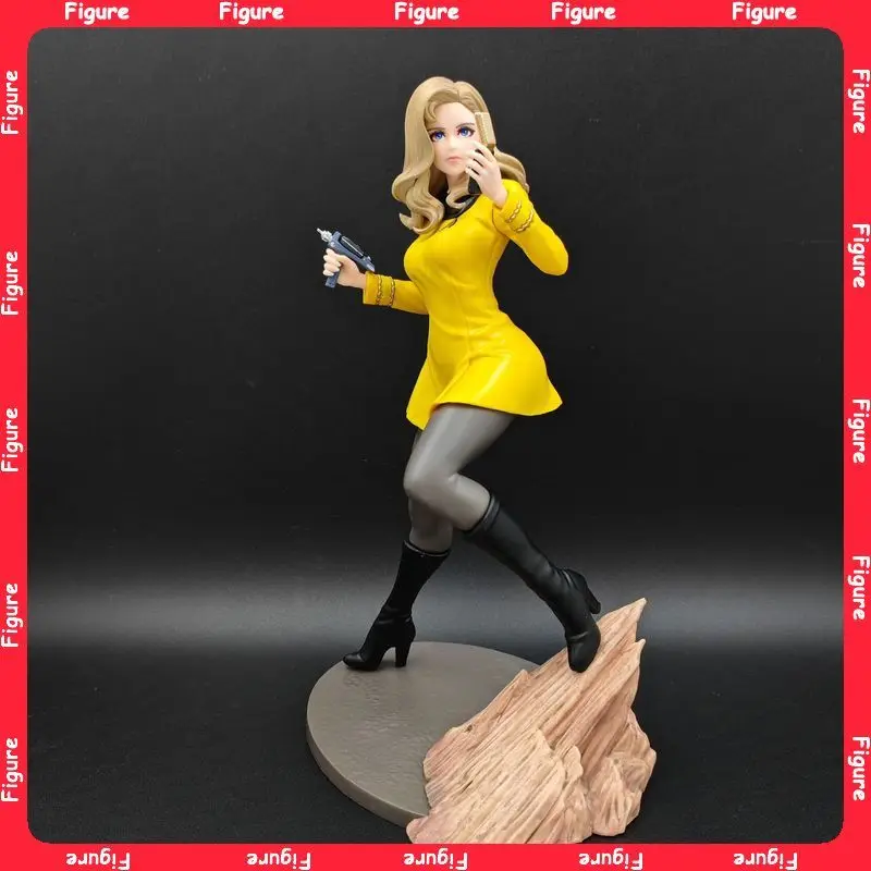 Figura de comandante de Star Trek de 22cm, estatua modelo de PVC para decoración de escritorio, juguetes sorpresa, regalos coleccionables de moda