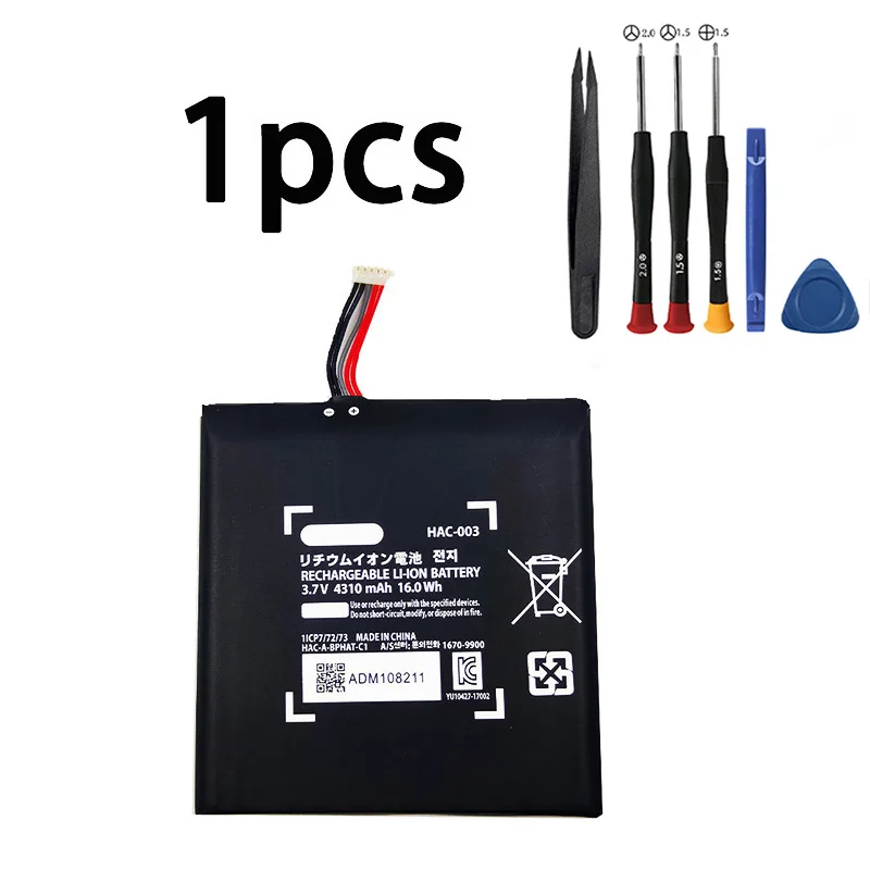 Nieuwe Echte HAC-003 HAC003 Oplaadbare Batterij Voor HAC 003 NS Switch Game Console HAC-001 4310 mAh Batterijen