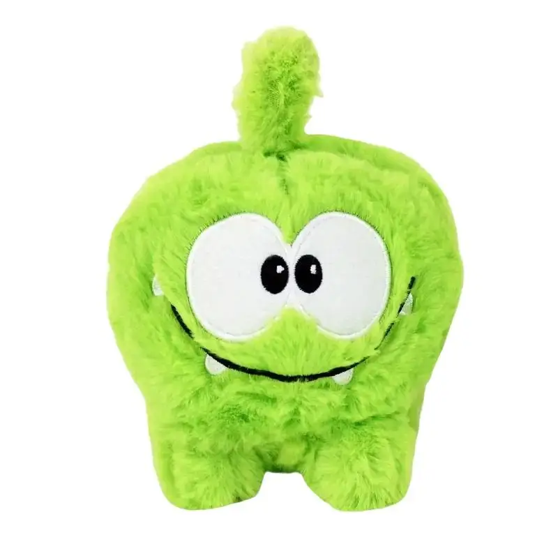 20cm Cartoon Gaming Cut The Rope Om Nom Stuffed Animal Green Monster Plush Toys Anime Kids Toys Children Birthday Gift