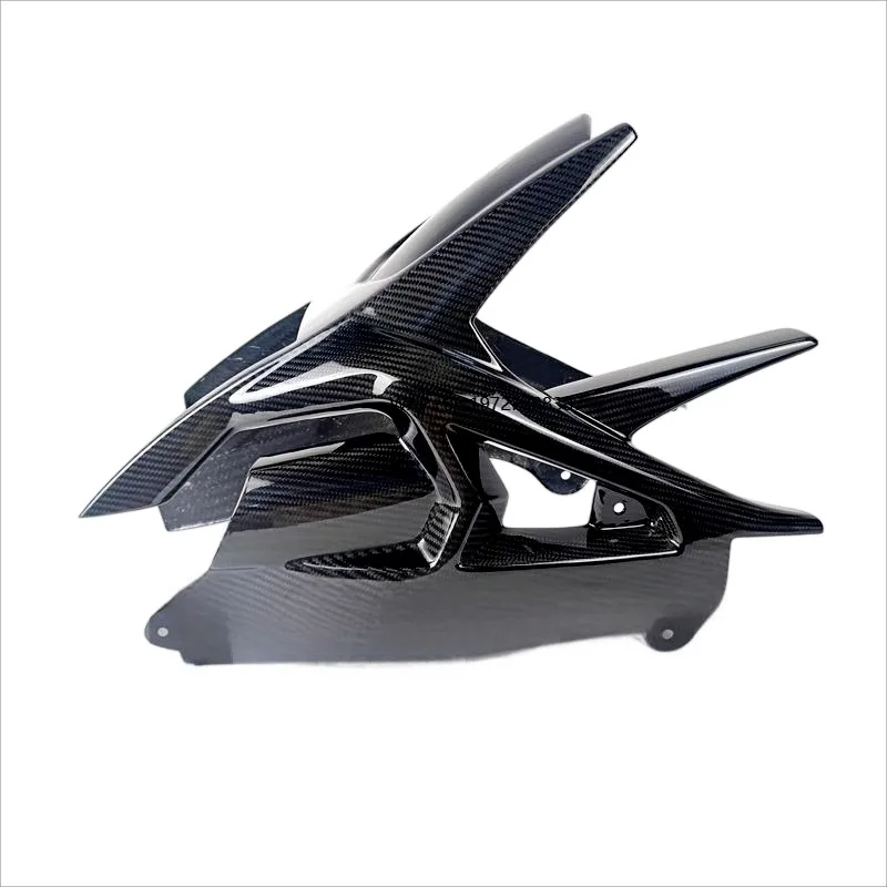 

3K 100% Dry Carbon Fiber Motorcycle Rocker Arm Rear Mudguard Integrated for ZX4RR/25R Carbon Fiber Fairing Accessories