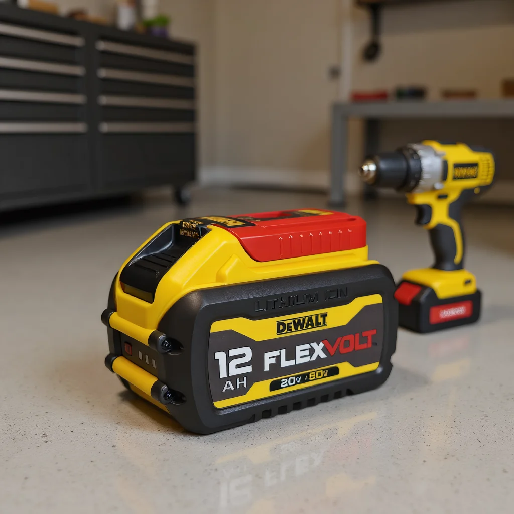 Para dewalt 12ah recarregável flexvolt bateria dcb612 20v/60v 21700 células pacote de íon de lítio para ferramentas elétricas sem fio