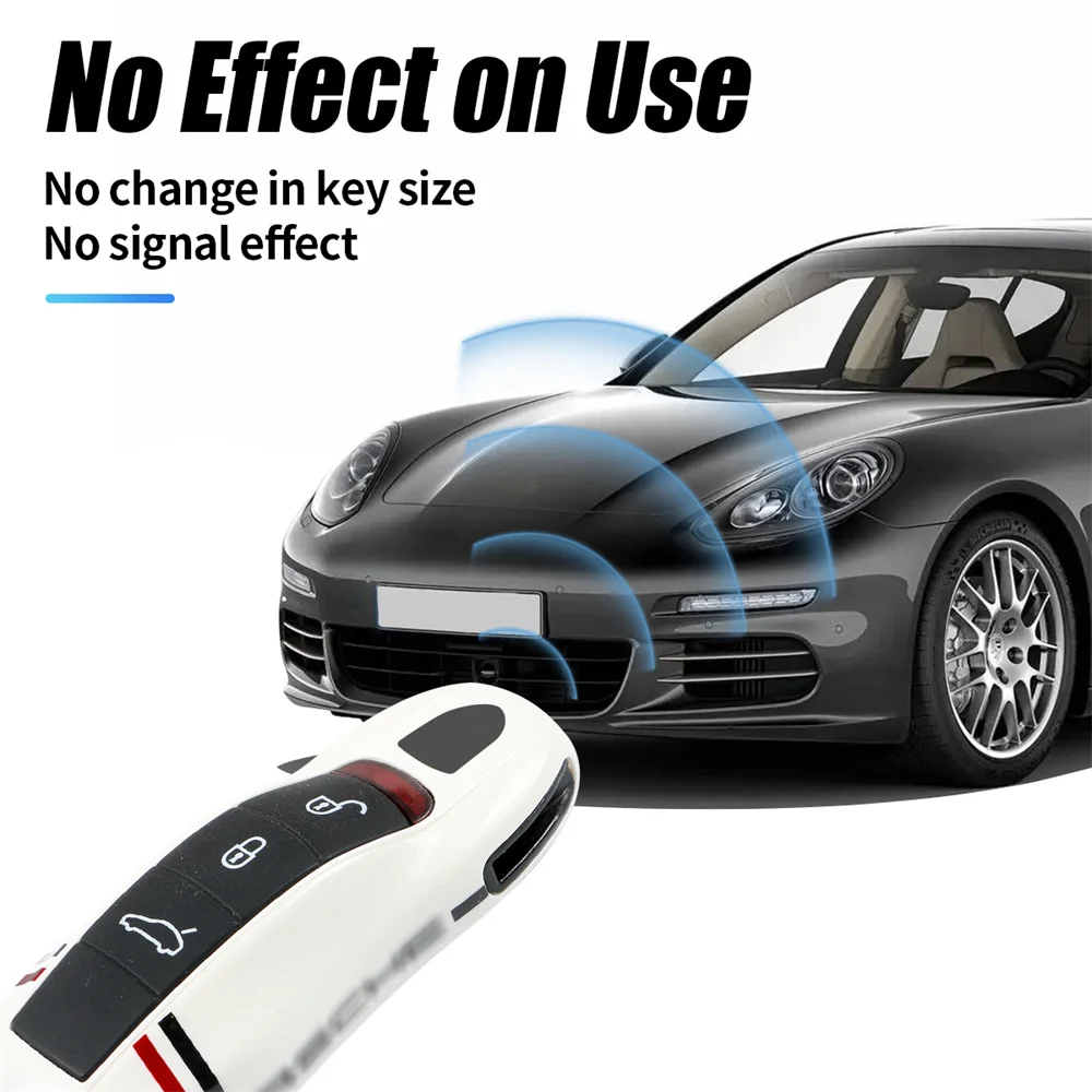 New Key Case Cover For Porsche For Panamera Cayenne Macan Cayman Boxster 911 9ya 971 Smart Protection Shell Remote Key Cover