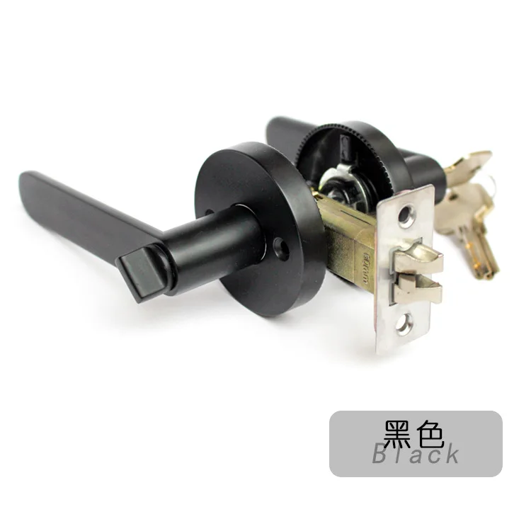 مفتاح برونزي أصفر عتيق، مقبض باب مدخل مع قفل، قفل ومفتاح الباب الخارجي، مقبض باب غرفة النوم القديم، سبائك الزنك #2