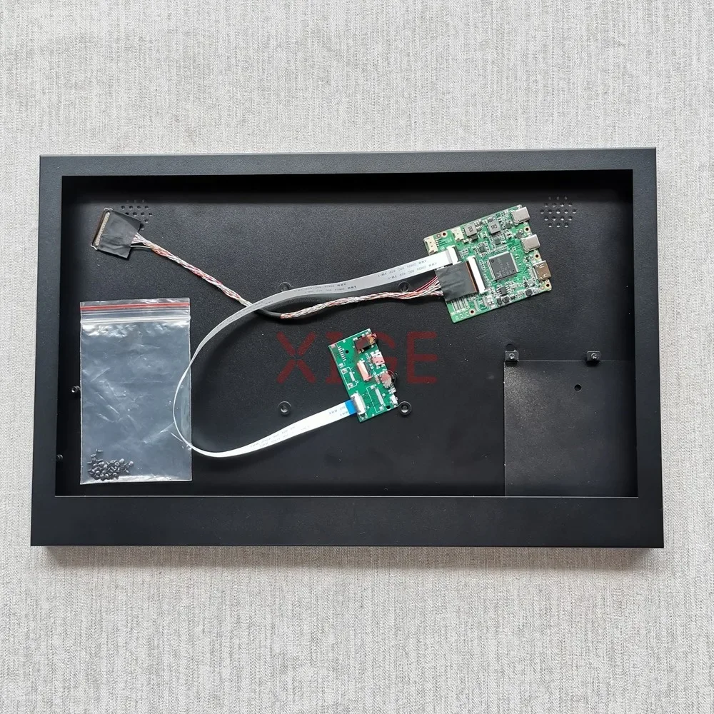 

For B156HTN03.2/B156HTN03.3 TYPE-C Mini-HDMI USB-C 3.0 15.6" 40-Pin LVDS Laptop Panel 1920x1080 Metal Case+Controller Board Kit