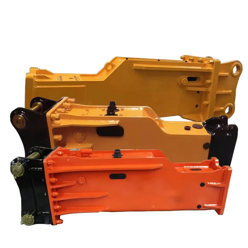 قواطع هيدروليكية مرفقة للحفارة بجودة المصنع، مطرقة صخرية صغيرة على الطراز الشعبي