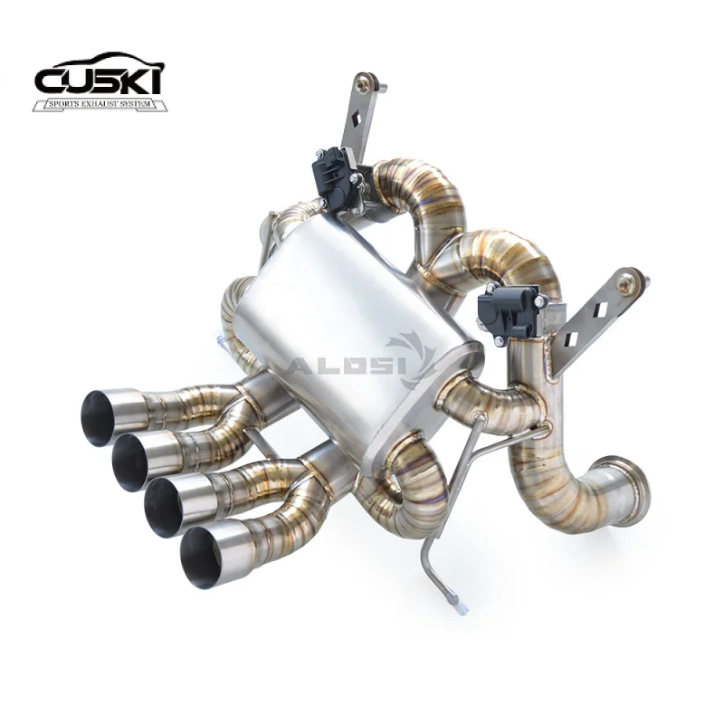 

Отхлоп Cat-back для Lamborghini Aventador LP700-4 LP750-4 2011-2022, интеллектуальный клапан, выхлопная система, уменьшает сопротивление выхлопной системы