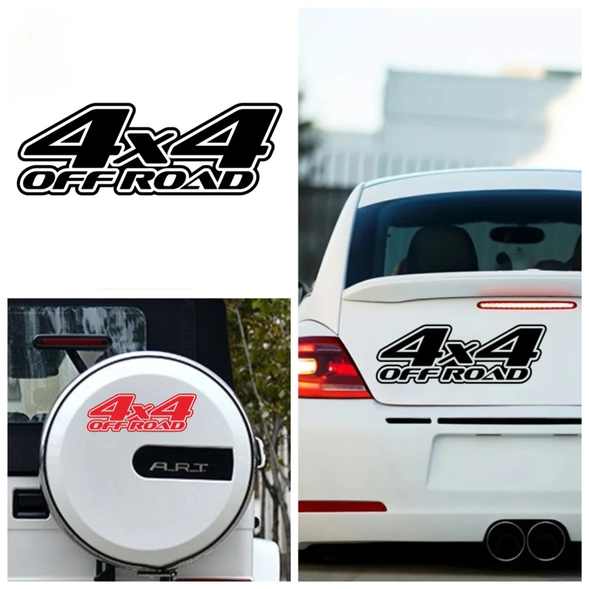 

New 4x4 Off-Road Car Sticker Waterproof Vinyl Decal Whole Body PVC Glue Sticker