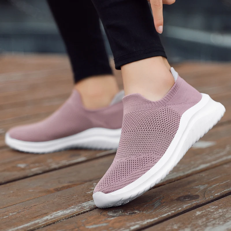 Hot Sale Men Casual Shoes Ultralight Comfortable Walking Shoes Unisex Men Women Sock Mouth Sneakers Tenis Masculino Zapatillas