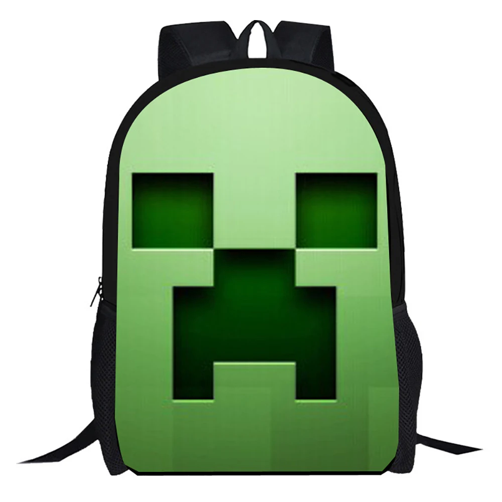 Game Peripherals Children Cartoon Backpacks Classic Character Patterns Large Capacity Lightweight Load Reducing Schoolbag Gifts