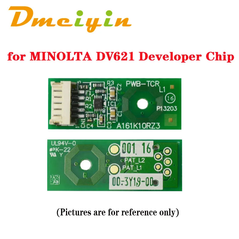 DV621 100K KCMY WW Developer Chip for Konica Minolta® bizhub C450i C550i C650i C750i