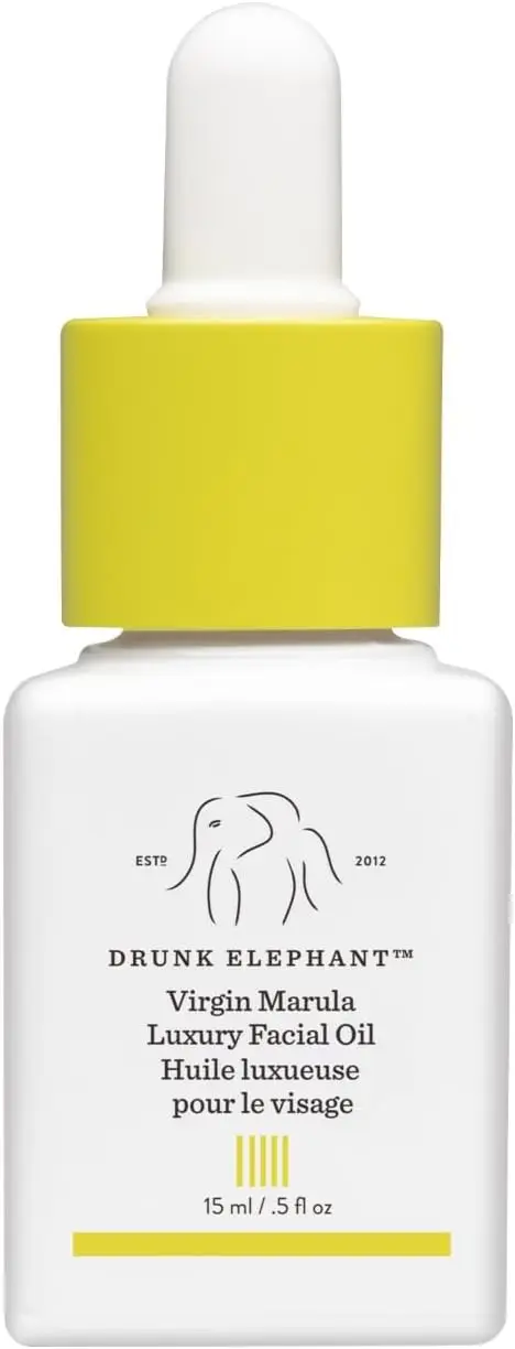 

Drunk Elephan Virgin Marula Luxury Facial Oil 15 ml Face Oil Clean Clinical Skincare Dermatologist-Tested Essential Oils