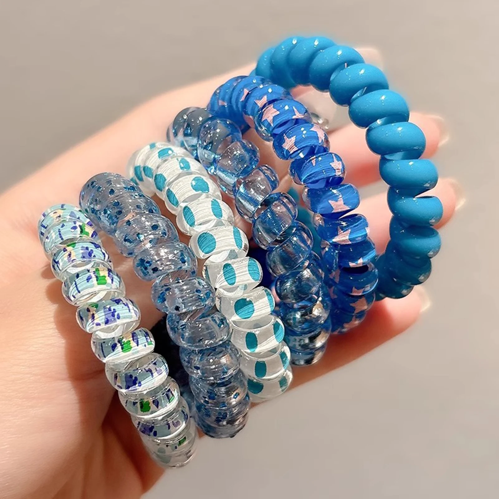 

Набор женских плетеных резинок для волос - эластичные прочные эластичные резинки для волос для девочек, повседневная одежда