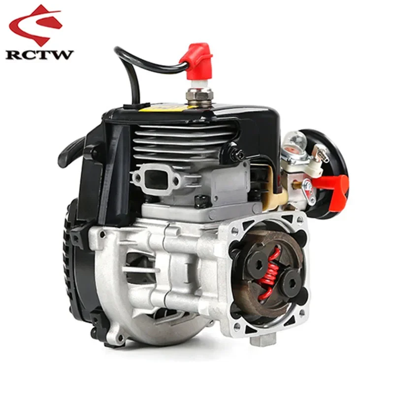 36cc 2 Stroke Gas Engine 4 Bolt with WT-1191 Carb Spark Plug for 1/5 HPI Rofun Baha KM Rovan Baja Losi 5ive T Rc Car Toys Parts