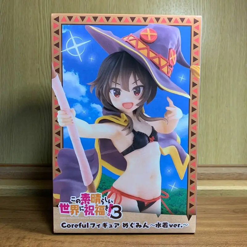 In Stock TAiTO Coreful God's Blessing On This Wonderful World Season 3 Megumin 18CM PVC Anime Action Figures Model Toy