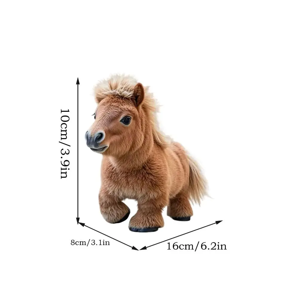 Fashion Robot Horse Walking Tail Wagging Smart Horse Interactive Electronic Moving Chilren
