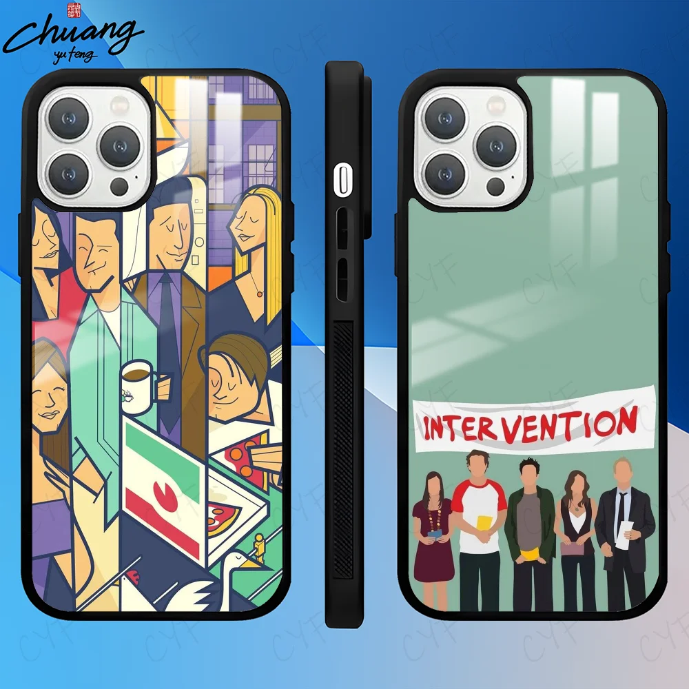 America Sitcom How I Met Your Mother Phone Case For 11 12 13 14 15 16Pro Max mini Plus Frosted mirror Phone Cover