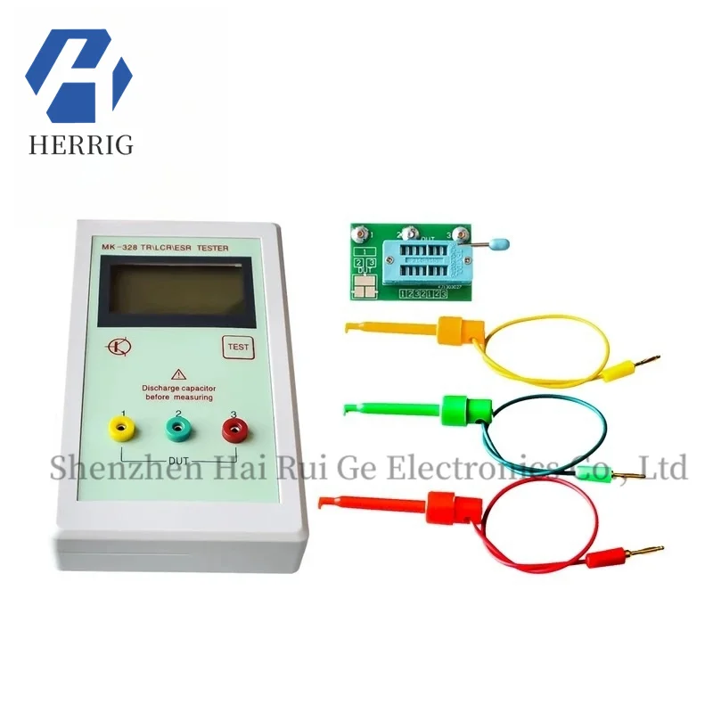 1PCS MK-328 MK328 TR LCR ESR Capacitance Resistance Tester