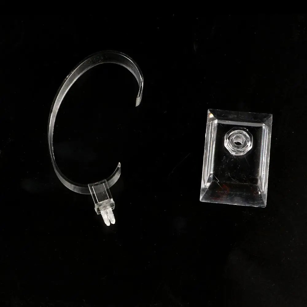Transparent Watch Display Racks Jewelry Rack Bracelet Bangle Watch Holder Stand Clear Plastic Watch Display Holder Watch Storage