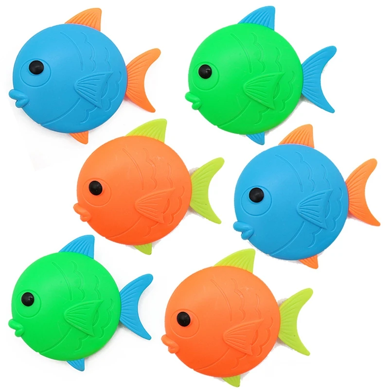 40Pcs giocattoli per piscina per bambini anelli per immersioni bastoncini squalo affondamento subacqueo Glow Gem Treasures Games Dive Toys