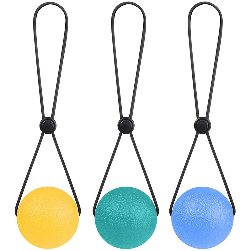 Portable Hand Grip Stress Ball Squeeze Stress Relief Balls Strengthen Hand Exercise and Relieve Tension Great for Kid and Adult