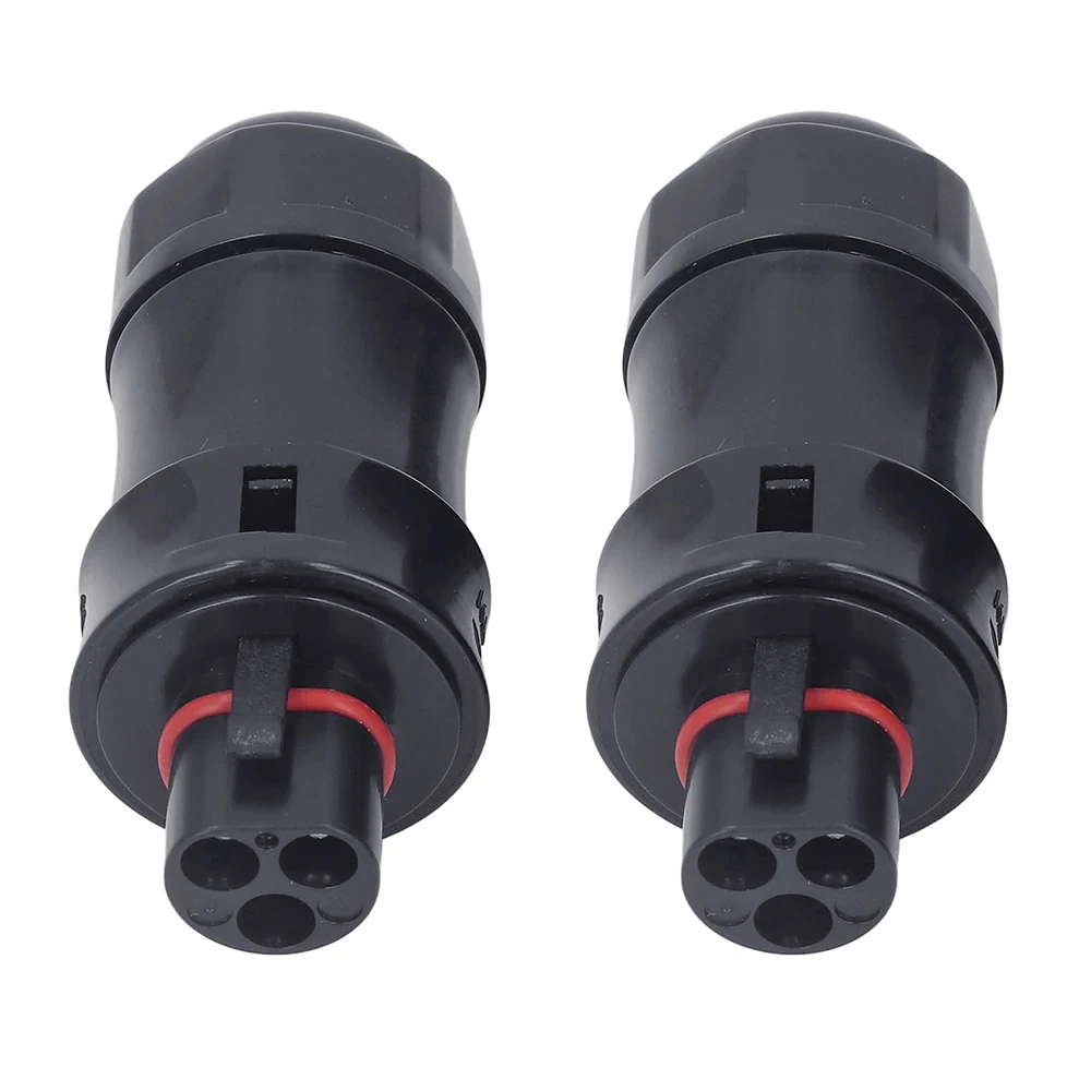 Bc01 3-pins connector AC Man Vrouw IP68 voor Solar Grid Tie Micro Inverter Hoymiles Deye APsystems PV-paneel Power Setup Adapter - afbeelding 1