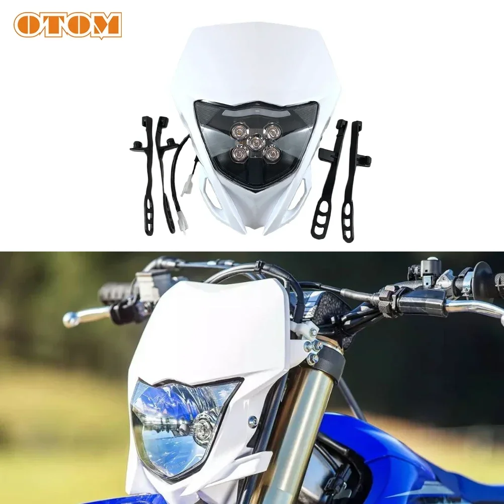 

Motorcycle LED Headlight Fairing Head Lamp Head Light For YAMAHA WR250 WR450 TTR 2015-2018 Off-road Motocross Pit Dirt Bikes