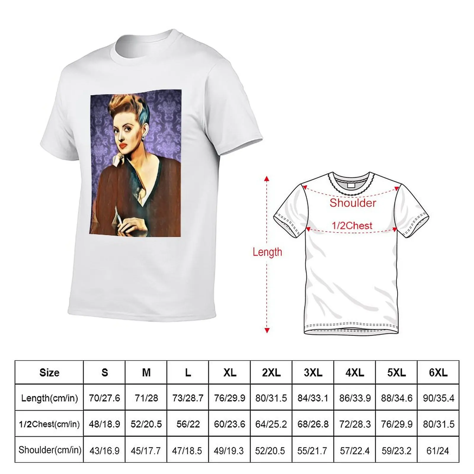 BETTE DAVIS EYES T-Shirt Lightweight Gym Training T-Shirt