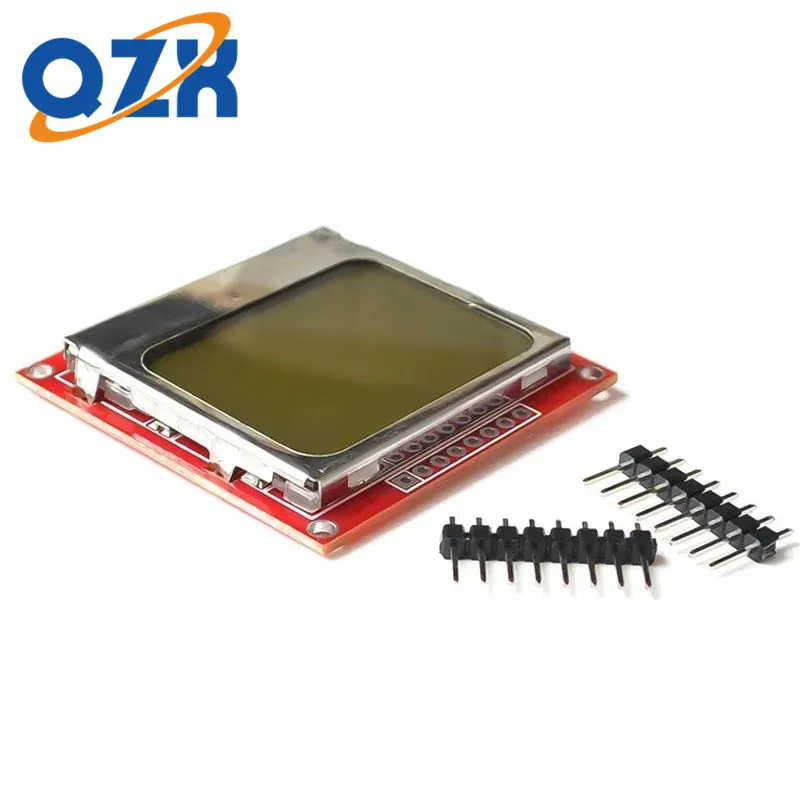 Smart Electronics LCD Module Display Nokia 5110 LCD Red Screen LCD Module Red PCB Screen for Arduino