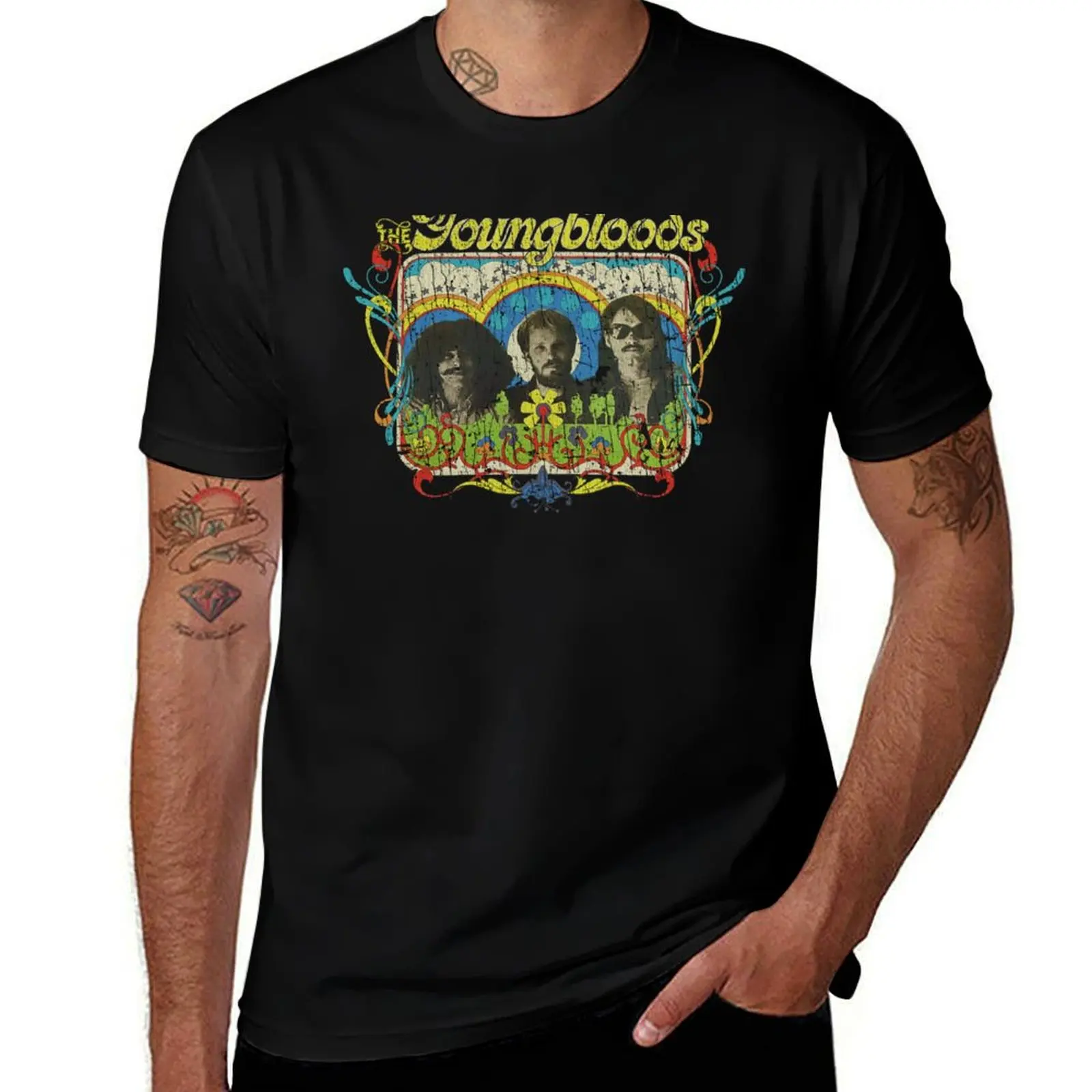 The Youngbloods 1965 T-Shirt Daily Casual Short Sleeve Tee Shirt
