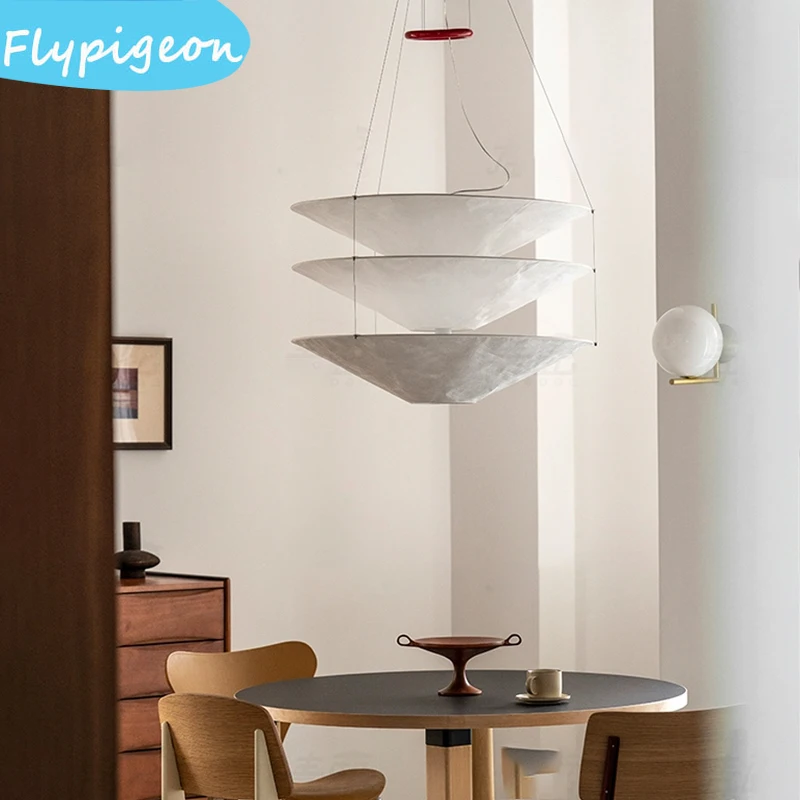الشمال دوبونت ورقة الثريا الحد الأدنى قلادة مصباح لغرفة المعيشة غرفة الطعام غرفة نوم مطعم بار الإضاءة قلادة أضواء #3