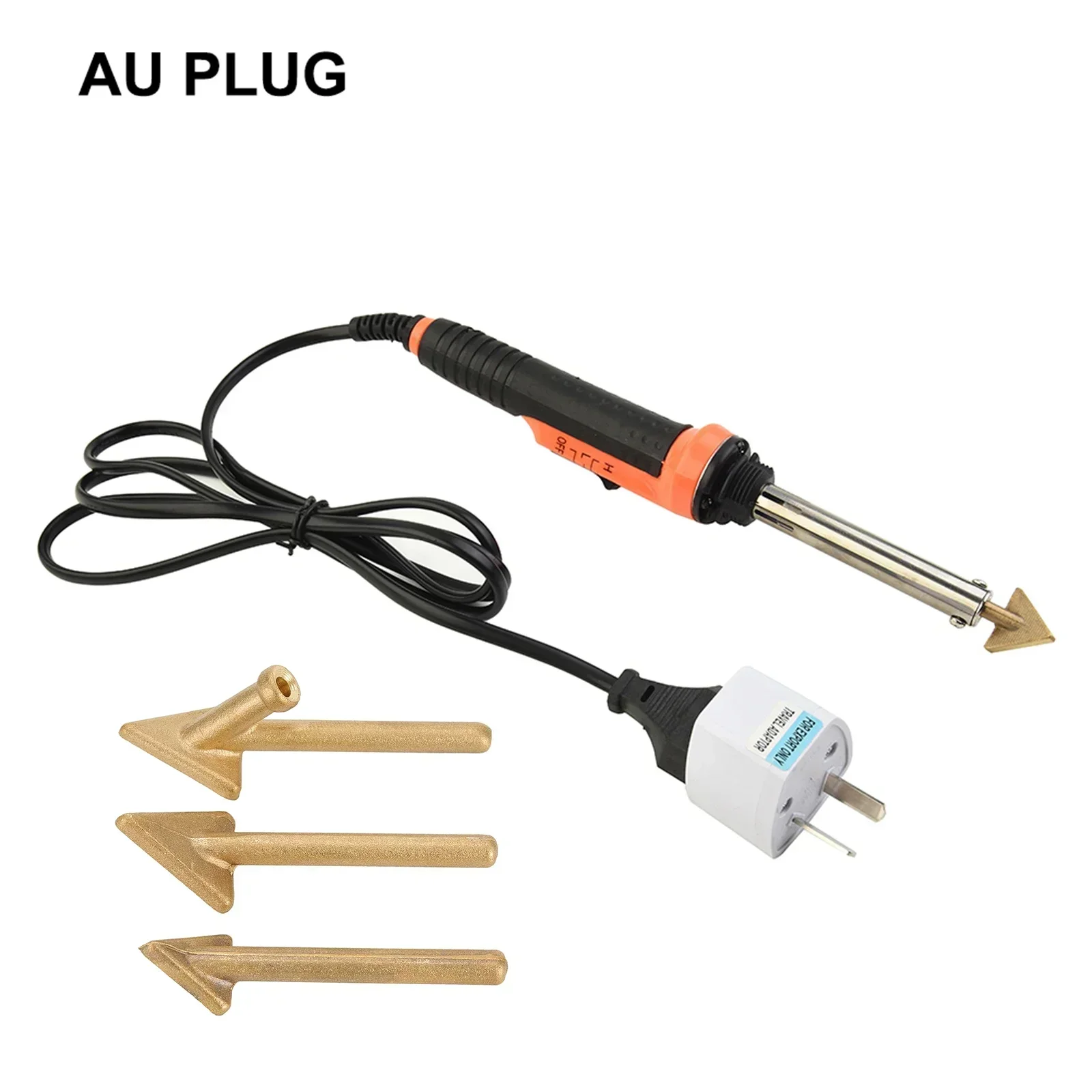 Electric Soldering Iron Kit 100W Plastic Welding Kit For Car Bumper RepairSoldering Iron Thermal Stapler Leather Ironing Tool