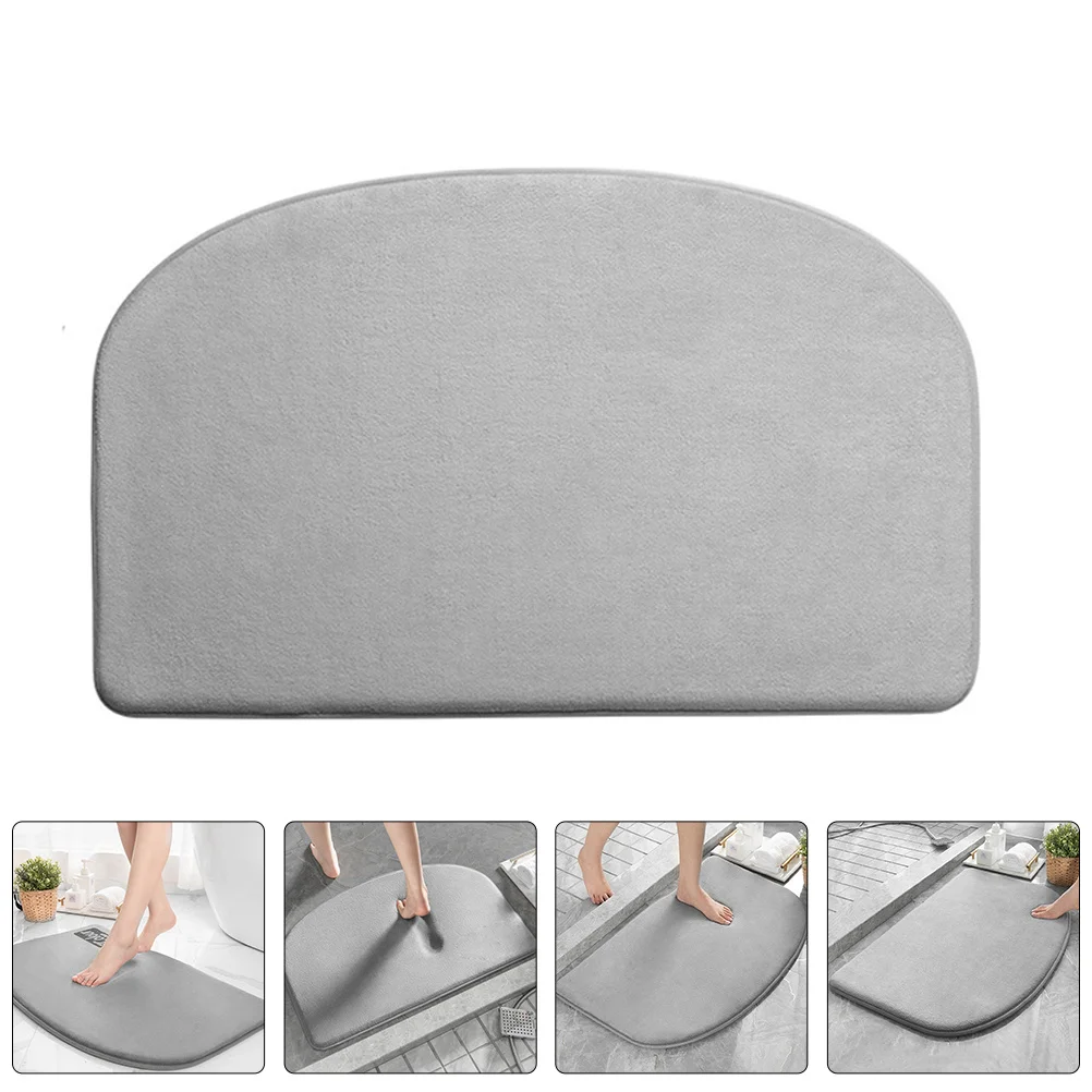 

Bathroom Non Slip Floor Mat Soft Skin Friendly Anti Skid Bath Rug Water Absorbent Quick Dry Bathroom Mat Non Slip Rug