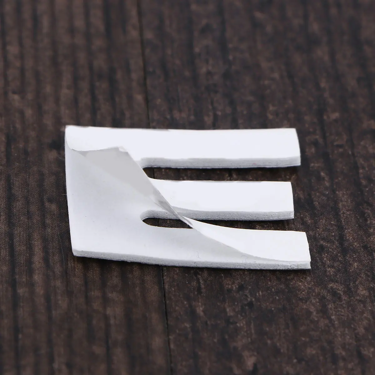 3D Metallic Alphabet Car Sticker DIY Auto Emblem Badge Decal Silver Smooth Surface Easy Apply Remove Residue Waterproof Eco
