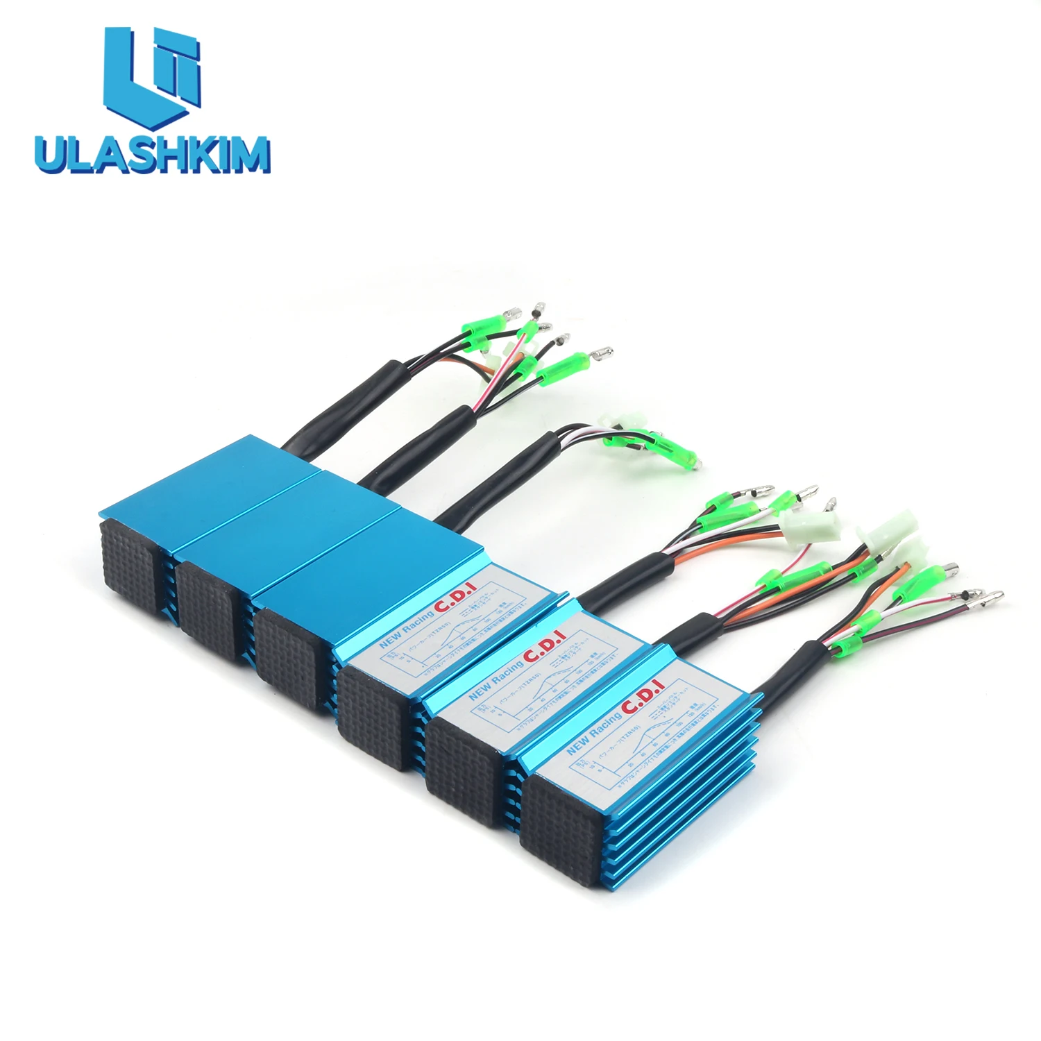 سكوتر CDI JOG 50 JOG90 Vento Zip Keeway Hurricane 1e40qmb Minarelli وحدة سباق CDI عالية الأداء تعمل بالتيار المتردد بدون حد Rev #2