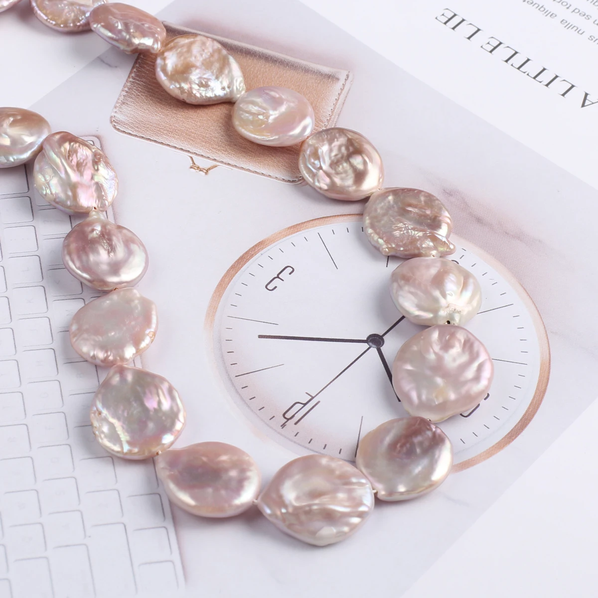 Natural Pearl Large Purple Piece Exquisite Shape Elegant Appearance for DIY Jewelry Making Handmade Bracelet Necklace