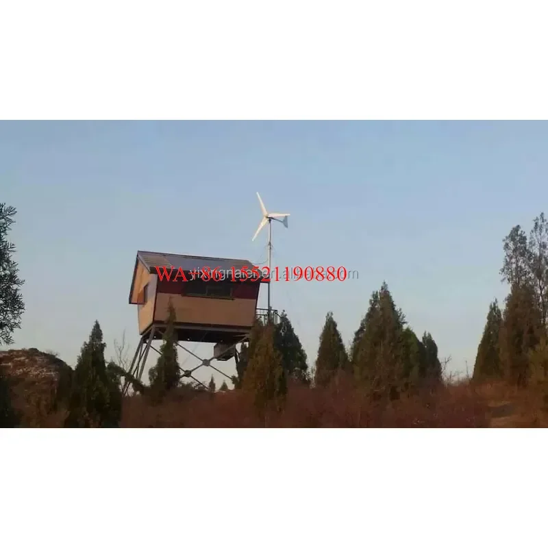 WMWMNU High Quality Hybrid Solar and Wind Energy Power 3kw Turbine Wind Power Generation System